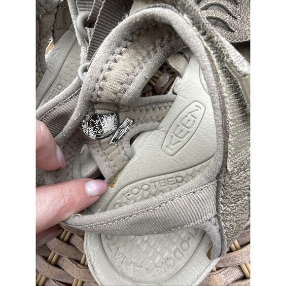 Keen Rose Casual Closed Bumper Toe Sandals Brown Women's Size US 7 - Picture 13 of 14